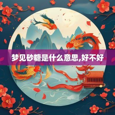 梦见砂糖是什么意思,好不好