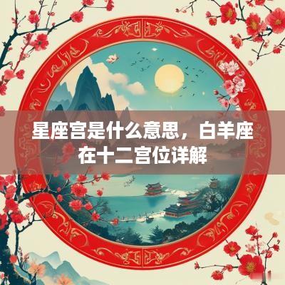 星座宫是什么意思，白羊座在十二宫位详解