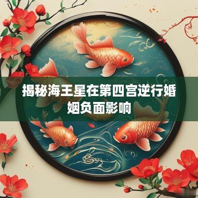 揭秘海王星在第四宫逆行婚姻负面影响