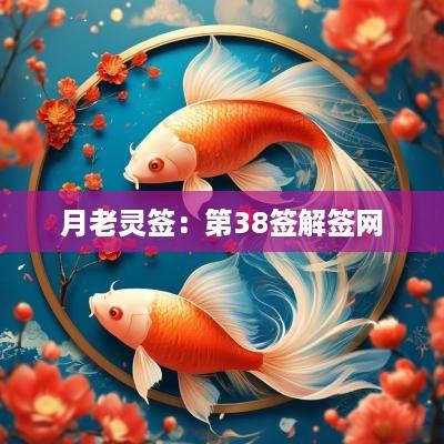 月老灵签：第38签解签网