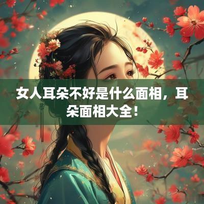女人耳朵不好是什么面相，耳朵面相大全！