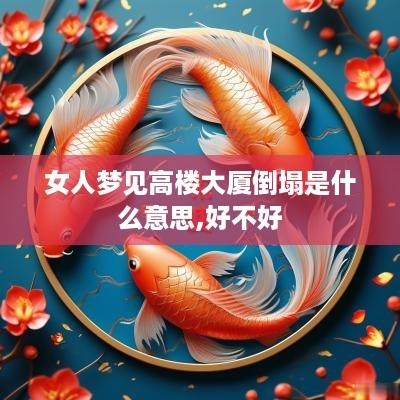 女人梦见高楼大厦倒塌是什么意思,好不好