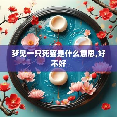 梦见一只死猫是什么意思,好不好
