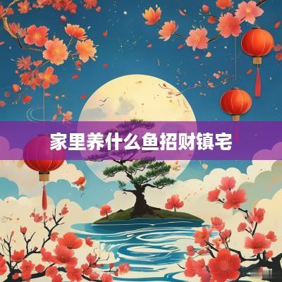 家里养什么鱼招财镇宅