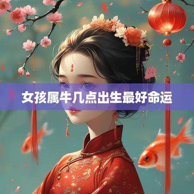 女孩属牛几点出生最好命运