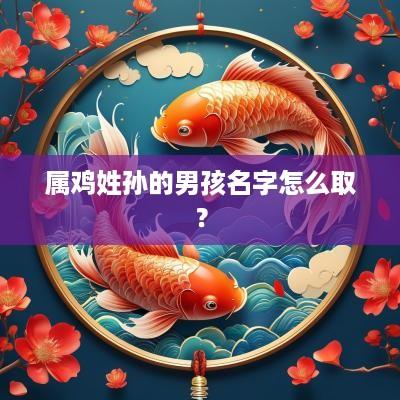 属鸡姓孙的男孩名字怎么取？