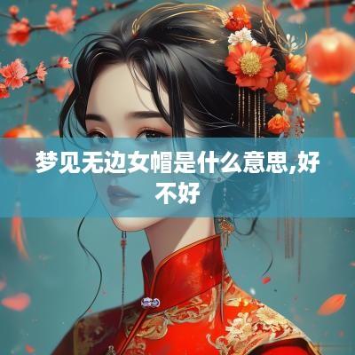 梦见无边女帽是什么意思,好不好