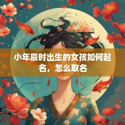 小年辰时出生的女孩如何起名，怎么取名