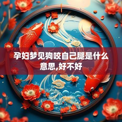 孕妇梦见狗咬自己腿是什么意思,好不好
