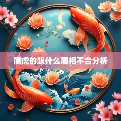 属虎的跟什么属相不合分析