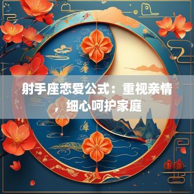 射手座恋爱公式：重视亲情，细心呵护家庭