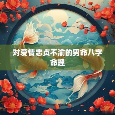 对爱情忠贞不渝的男命八字命理
