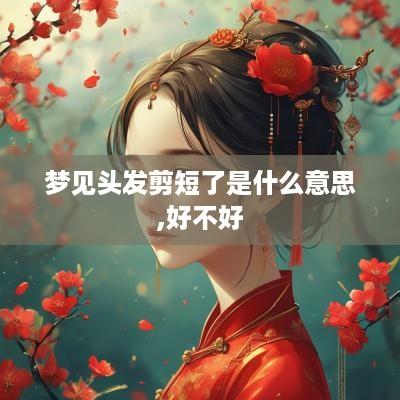 梦见头发剪短了是什么意思,好不好