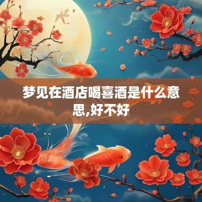 梦见在酒店喝喜酒是什么意思,好不好