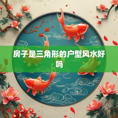 房子是三角形的户型风水好吗