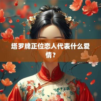 塔罗牌正位恋人代表什么爱情？