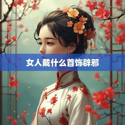 女人戴什么首饰辟邪