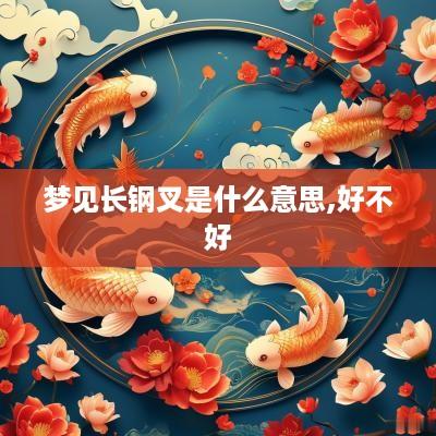 梦见长钢叉是什么意思,好不好