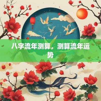 八字流年测算，测算流年运势