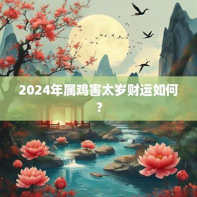 2025年属鸡害太岁财运如何？