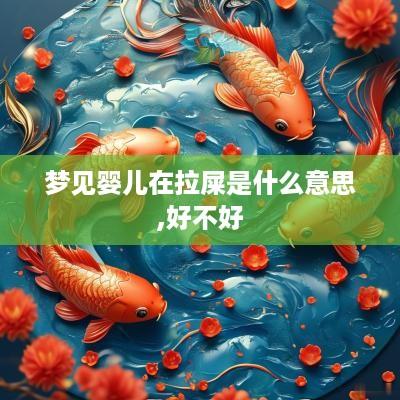 梦见婴儿在拉屎是什么意思,好不好