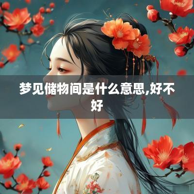 梦见储物间是什么意思,好不好