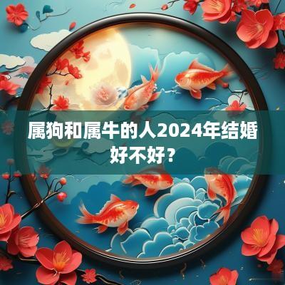 属狗和属牛的人2025年结婚好不好？