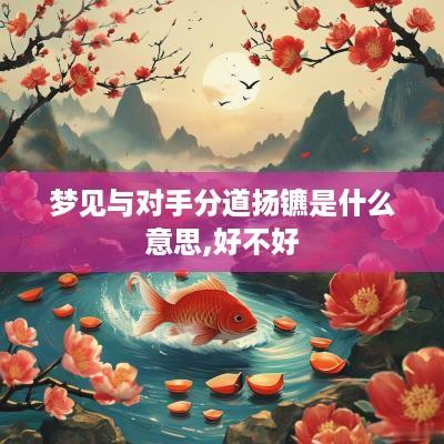 梦见与对手分道扬镳是什么意思,好不好