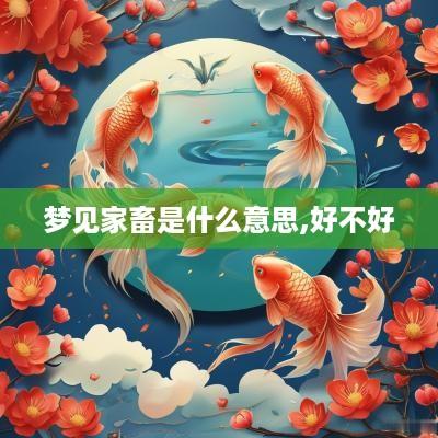 梦见家畜是什么意思,好不好