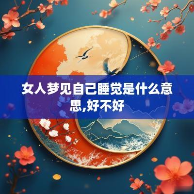女人梦见自己睡觉是什么意思,好不好