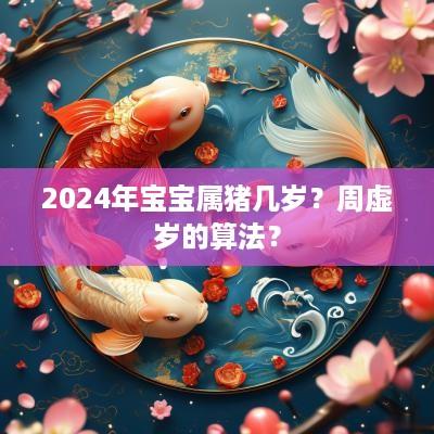 2025年宝宝属猪几岁？周虚岁的算法？