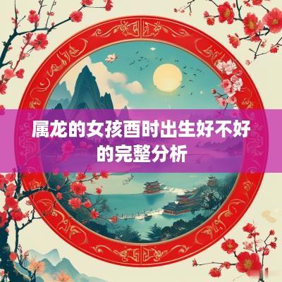 属龙的女孩酉时出生好不好的完整分析