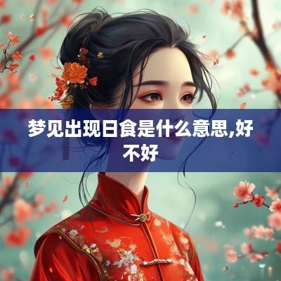 梦见出现日食是什么意思,好不好