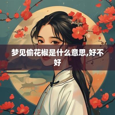 梦见偷花椒是什么意思,好不好