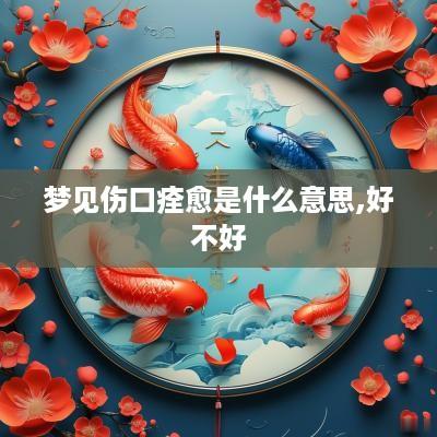 梦见伤口痊愈是什么意思,好不好