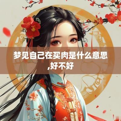 梦见自己在买肉是什么意思,好不好