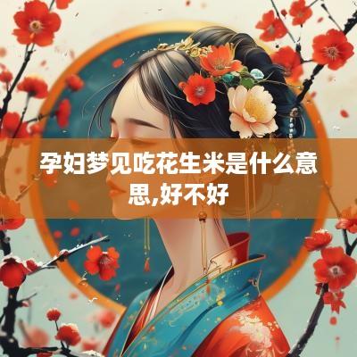 孕妇梦见吃花生米是什么意思,好不好