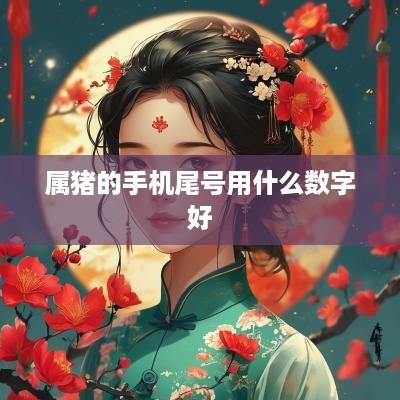 属猪的手机尾号用什么数字好