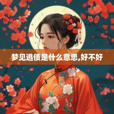 梦见逃债是什么意思,好不好