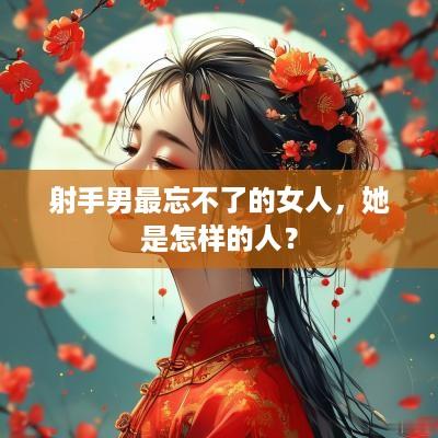 射手男最忘不了的女人，她是怎样的人？