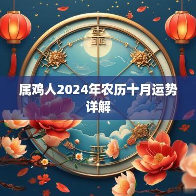 属鸡人2025年农历十月运势详解