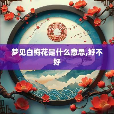 梦见白梅花是什么意思,好不好