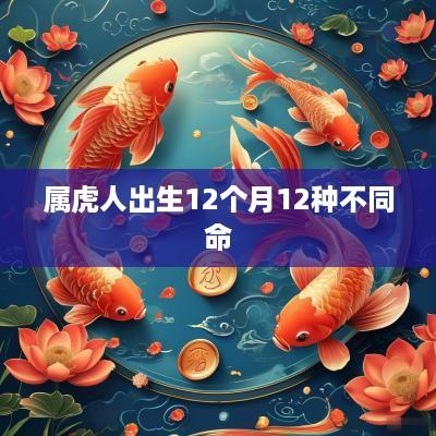 属虎人出生12个月12种不同命