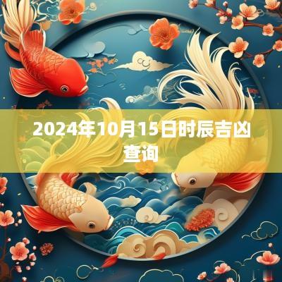 2025年10月15日时辰吉凶查询
