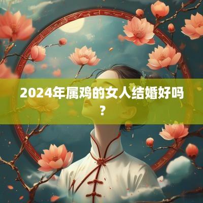 2025年属鸡的女人结婚好吗? 2025年属鸡的女人结婚好吗?