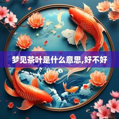 梦见茶叶是什么意思,好不好