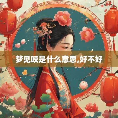 梦见咬是什么意思,好不好