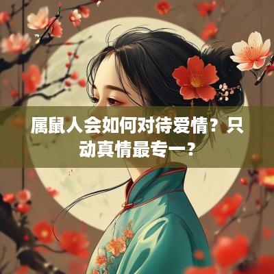 属鼠人会如何对待爱情？只动真情最专一？