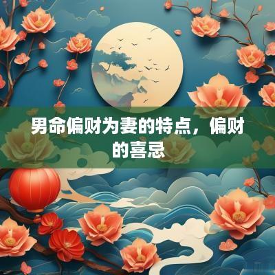 男命偏财为妻的特点，偏财的喜忌