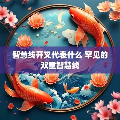 智慧线开叉代表什么 罕见的双重智慧线